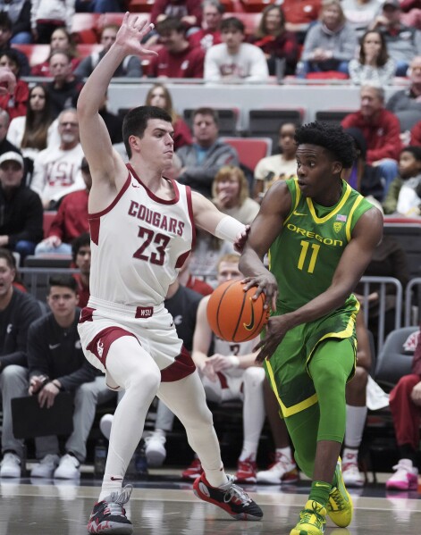 Rigsby scores 18 as Oregon holds off Washington State 89 84 AP News